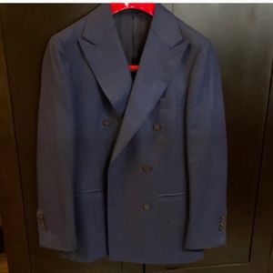 Suitsupply Double Breasted Jacket. 36R. Pure Wool Super 130’s.
